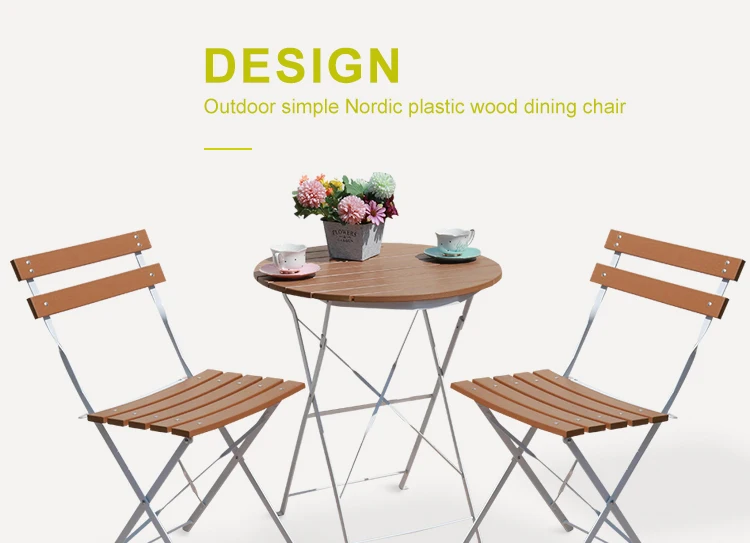 Top Quality Folding Garden Patio Set Outdoor Furniture Wooden Outdoor