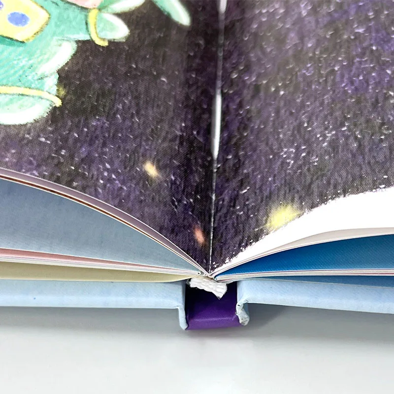 Children's Story Cartoon Picture Reading Learning Education Hardcover Full Color Offest Printing Book manufacture