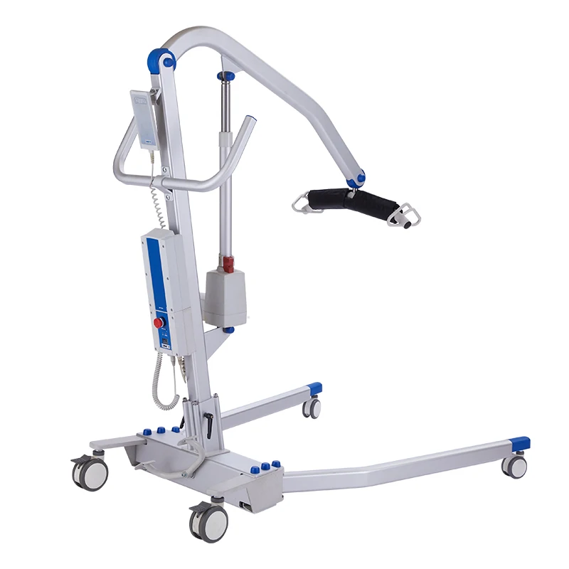 Health Care Movable Medical Patient Lifting Cranes Handicap Aluminum Patient Lift Adjustable