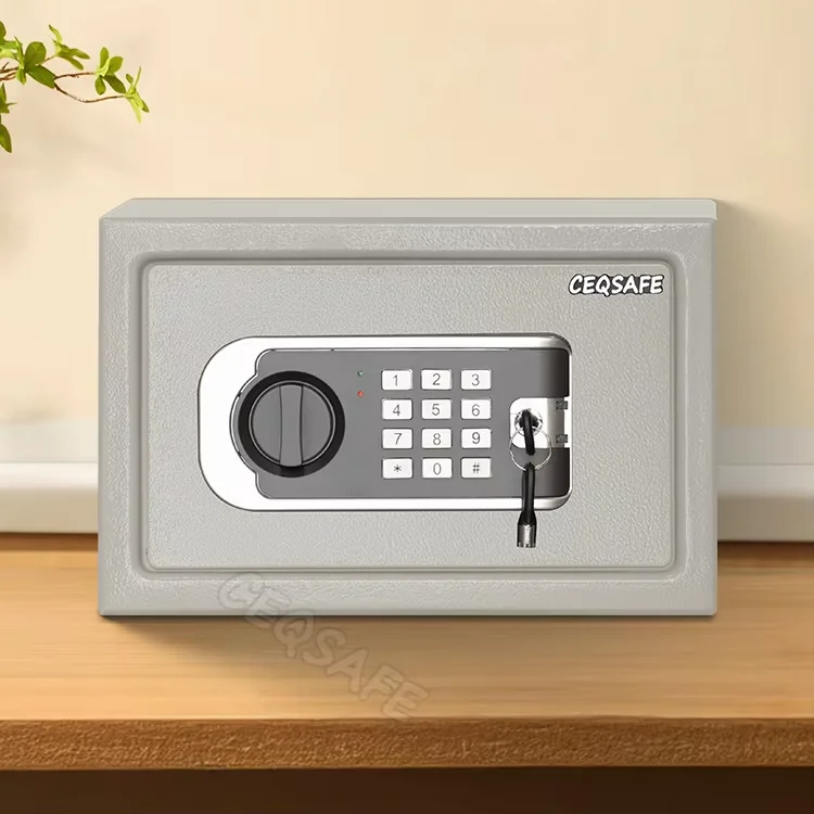CEQSAFE New Arrival Security Locker Digital Code Display Home Electronic Safe Box for Money supplier