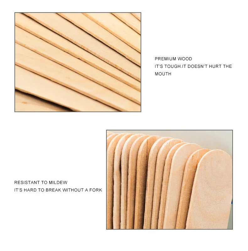 150x18x1.6mm Size And Wood Material Disposable Wooden Sterilization