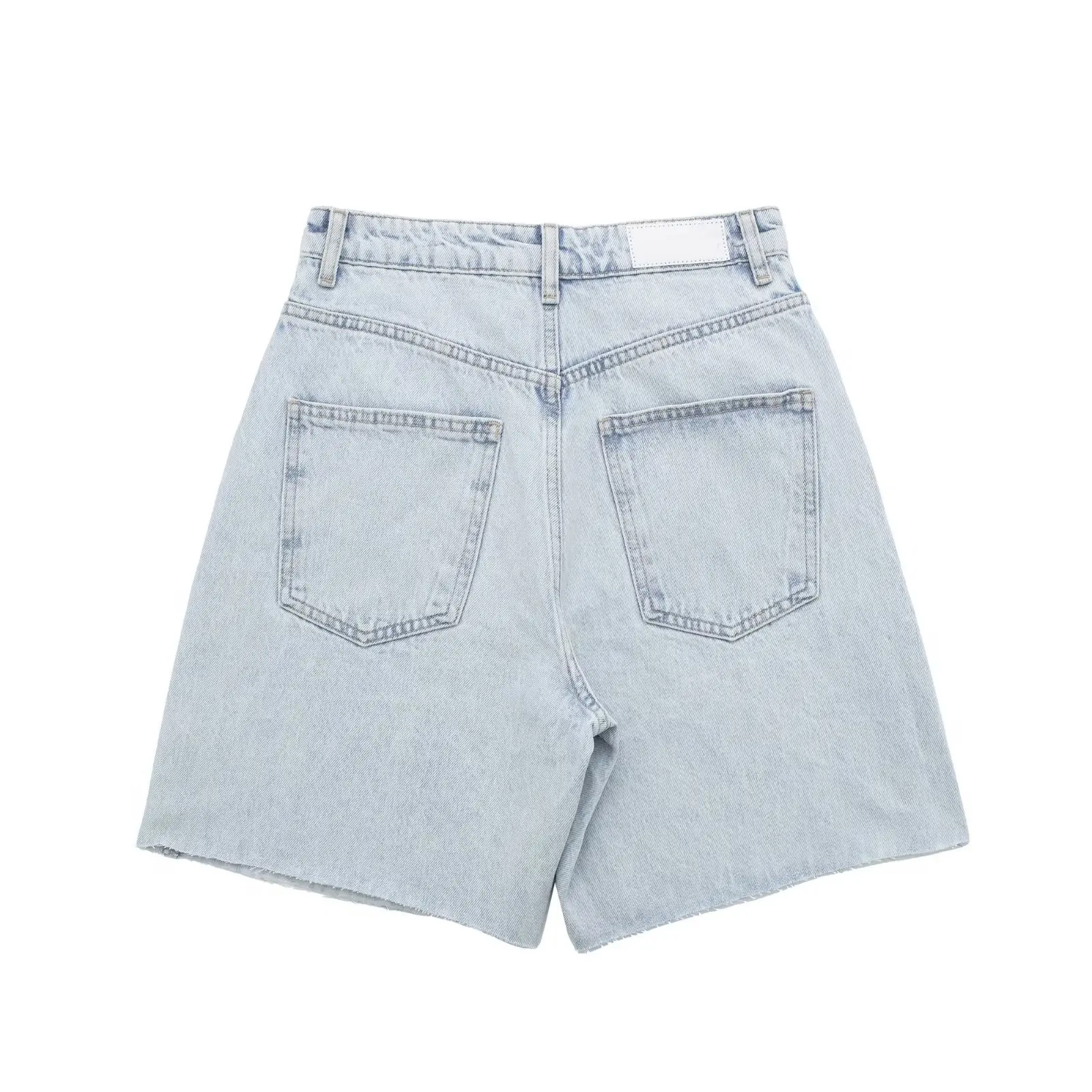 High Waist Straight Casual Plus Size Ladies Custom Denim Pants Denim Shorts Women's Shorts Women Jeans
