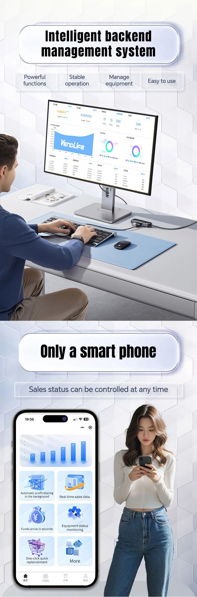 product new style  18  frozen food vending machines freeze pop popsicle ice cream vending machine for sale-4