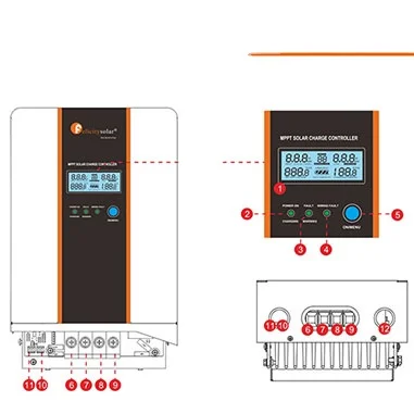 120A MPPT Solar Charge Controller 12V 24V 48V 60V 45A 40A 50A 80A 100A Solar Regulator Solar Energy System