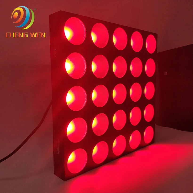Hot Product 25pcs Matrix Led Full Color Stage Wall Wash Panel Light