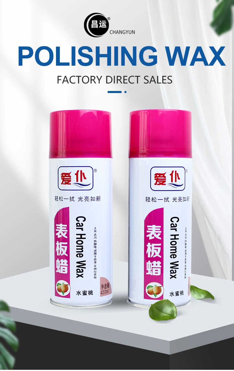 f1 dashboard wax spray