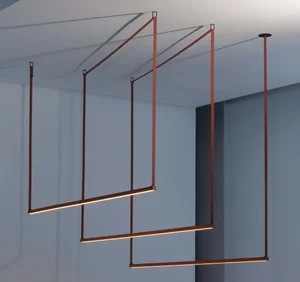 ECOJAS New Arrival DC 24v Flexible Linear Belt Connection Rail Lighting System Dimmable Ribbon Light Fixture Led Track Light