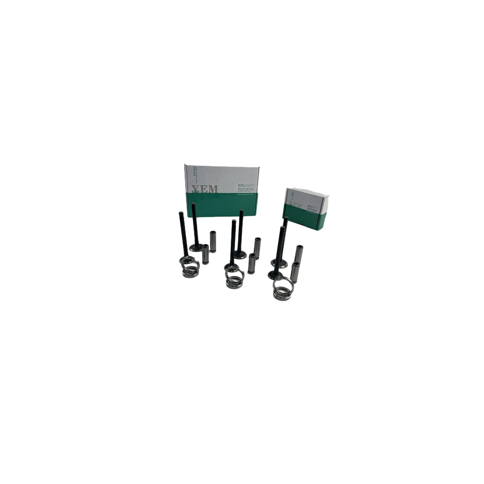 Intake and Exhaust Valve Guide Seat Kit 3TNE100 Excavator for Yanmar Industrial Engine Parts