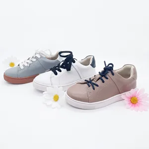 Professional Custom 100% Genuine Leather Sport Sneakers Children's Kids' Sport Shoes