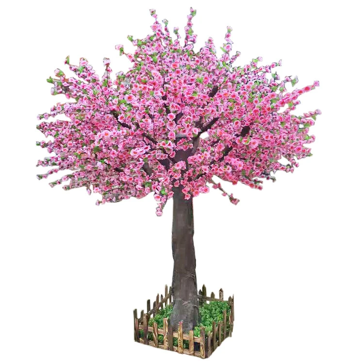 4m Pfirsichbltenbaum fr Hochzeiten Knstlicher Pfirsichbaum  Pfirsichbaum-Bonsai