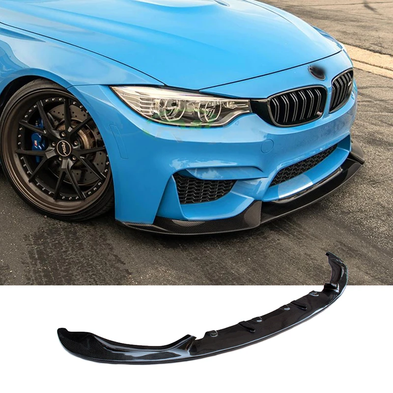 carbon fiber auto accessories car front lip bumper for bmw M2 M3 M5 M8 2012 2016 2020