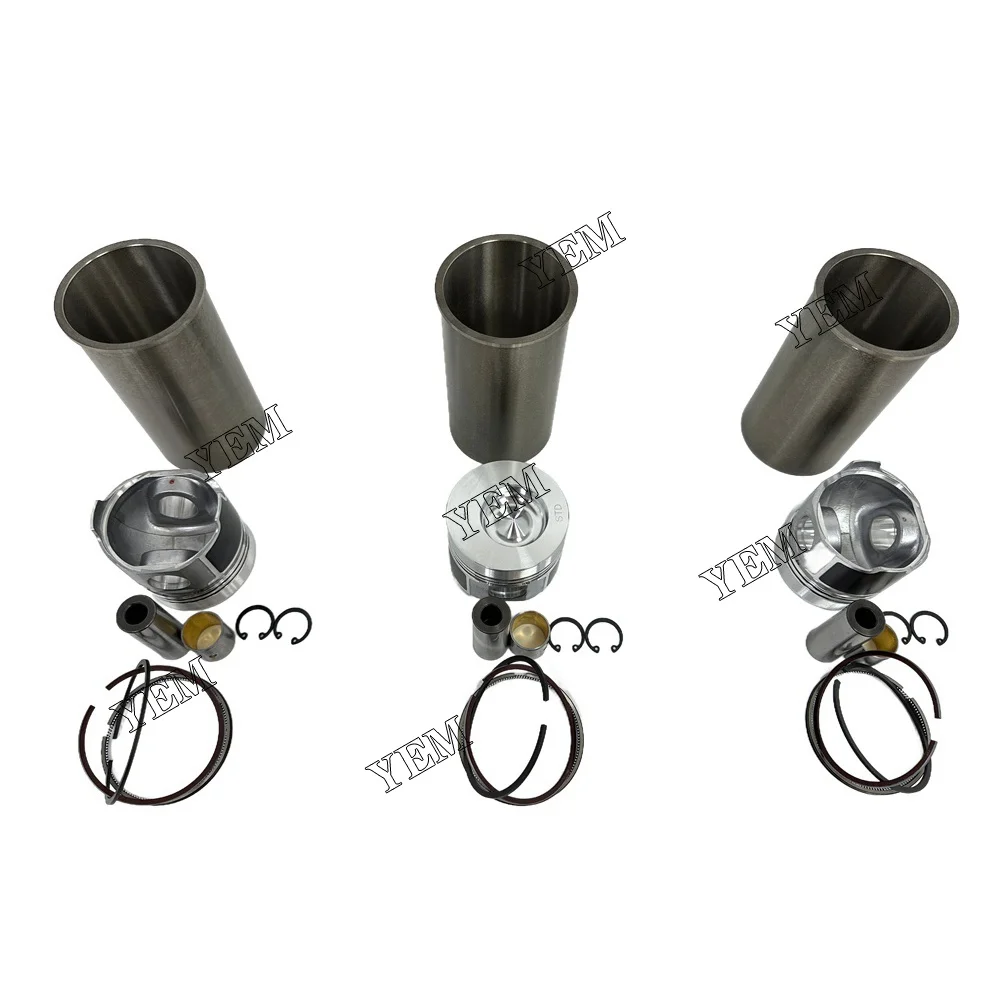 Cylinder Liner Kit Fit for Yanmar 3T75HLE Engine 5