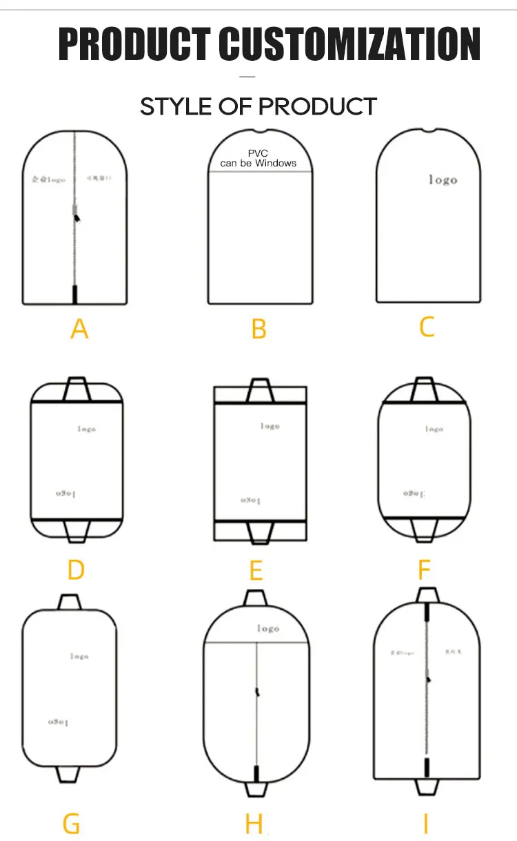 Custom Logo Printed Quality Suit Dance Costume Storage With Window