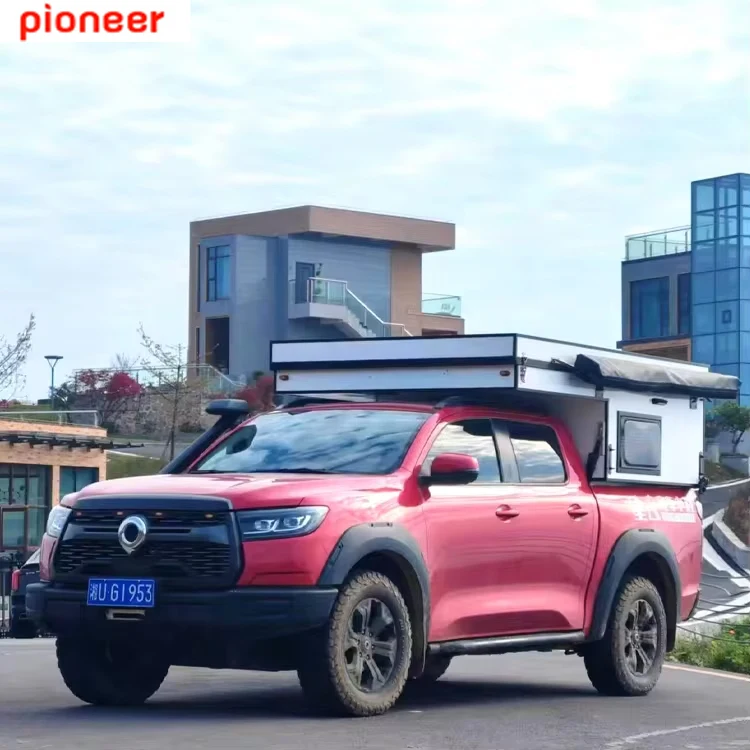 Trailer Camper para Picape Truck, Camper Deslizante para Picape Truck, Trailers de Luxo para Viagem