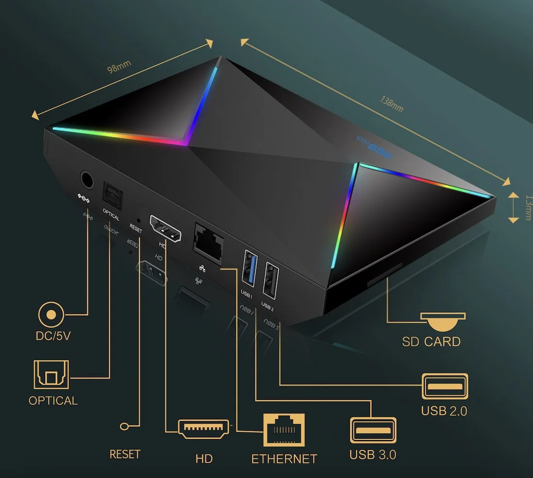 2024 Newest Android 14 TV Box R69 Allwinner H728 Fast Dual WiFi 16G 32G Octa Core 8K Set Top Box 1000M Lan Port R69 Wholesale