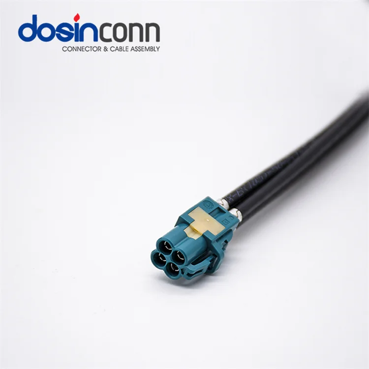 Mini Fakra High-speed 4pin Female To Fakra Male Z Code Camera Connector ...