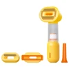 เครื่องดูดฝุ่นสำหรับสัตว์เลี้ยง 4 in 1 สีเหลือง