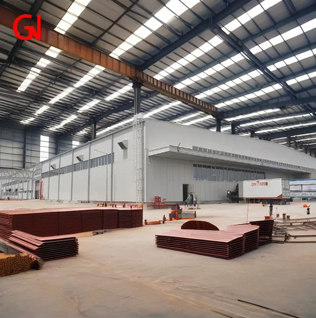 Prefab Steel Structure Workshop Warehouse for Warehouse and Hangar Use Versatile Commercial Building Product Modern Design