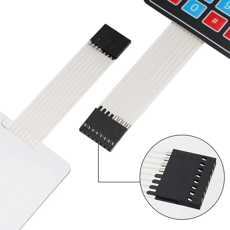 4x4 Arduino键盘16键yetaida矩阵阵列薄膜开关键盘，用于arduino微控制器 - Buy 4x4 Arduino键盘 ...