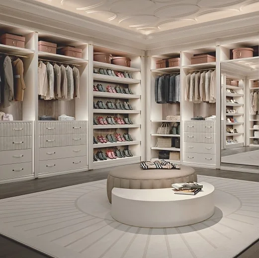 Modern Luxury Cloakroom Master Walk-in Closet Design - Buy Walk-in ...