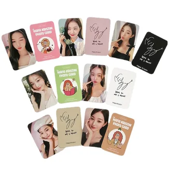 KPOP IVE WONYOUNG HD Personal Endorsement Card Photocards Double