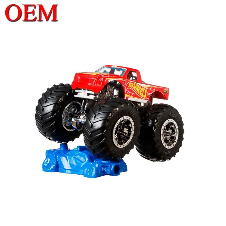 Custom Small Hot Wheel Model Monster Trucks Assortment Oem Factory Custom Plastic Car Toy