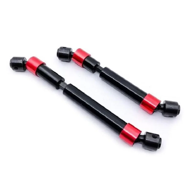 2pcs 1/10 for Trx4 Trx-4 324mm Wheelbase Rock Crawler Metal CVD Upgrade Parts Front Rear Drive Shaft