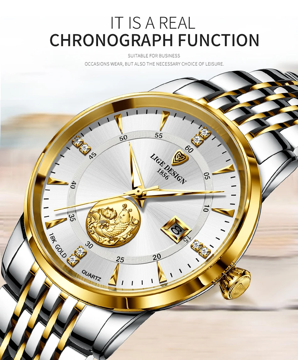 コスパ最強！LUX Design Watch シルバーorゴールド