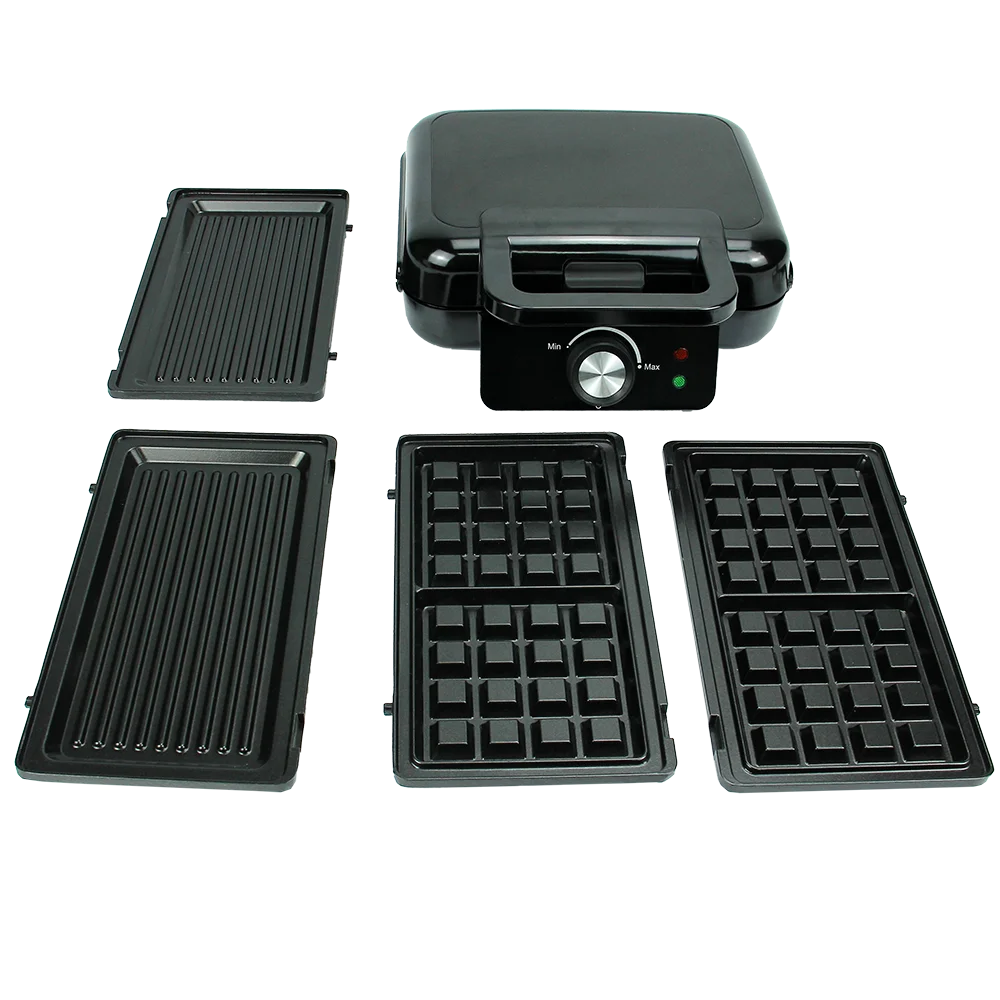 Hot Sale Automatic Thermostatic System Detachable Waffle 7in1 Sandwich Maker Buy Electric