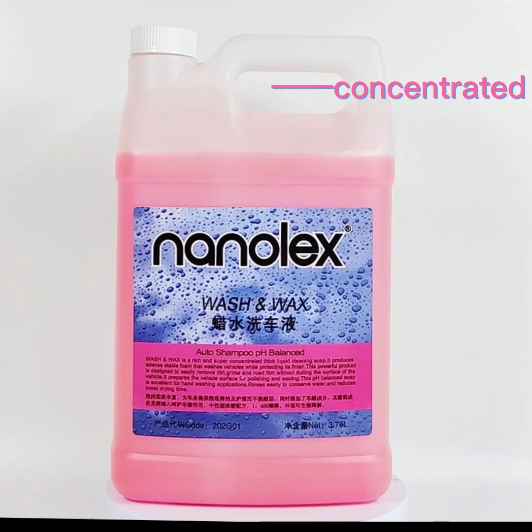 Nanolex Brushless Polished Car Wash Foam Premium 500ml Auto Cleaning