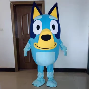 Factory Custom Bingo Dog Mascot Character Animal Dog Cosplay Mascot Costume Dog Cartoon Mascot Costume For Adult