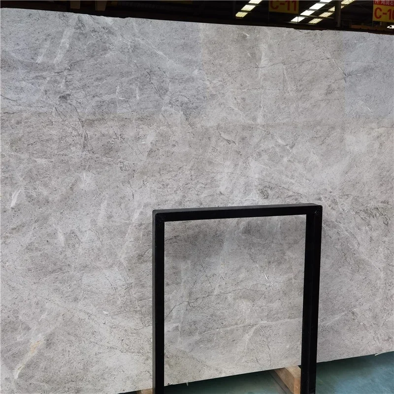 product luxury house interior decoration old quarry castle gray light grey marble for house floor wall marble tiles-2