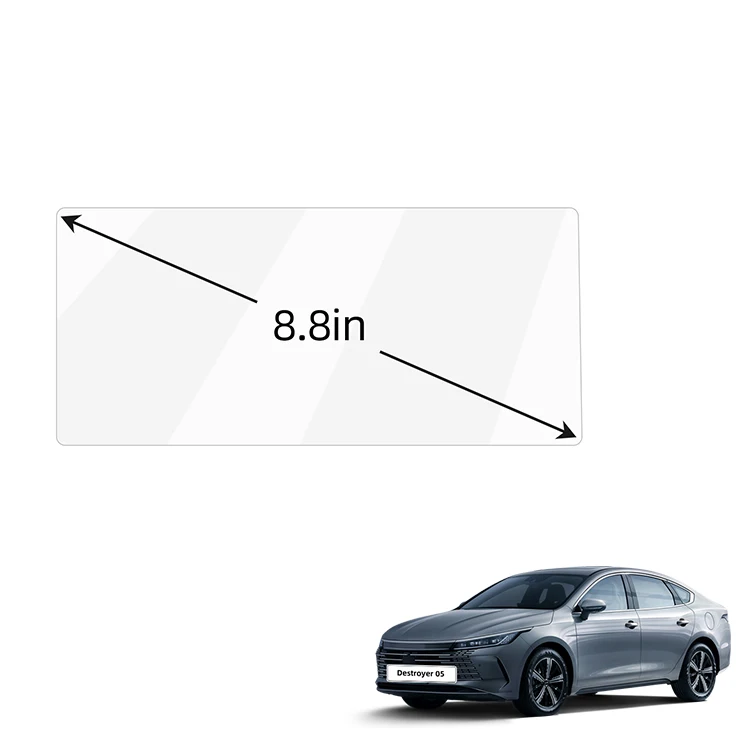 Destroyer 05 Car Dashboard Touch Screen Tempered Glass Protective Film for BYD Chazor 2023 Screen Protectors