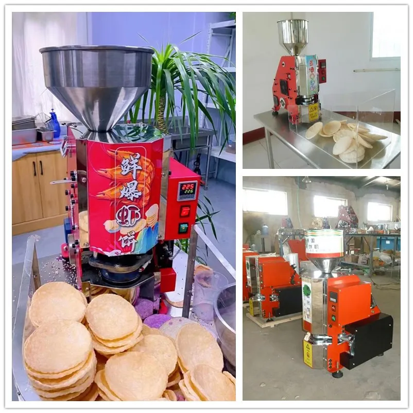 Popped Rice Machine Korea Popped Rice Chips Making Machine - High Productivity