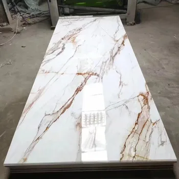 Y Board Waterproof WPC UV Wall Panel Marble Alternative PVC Sheets for Wall Decorations for Store Decoration