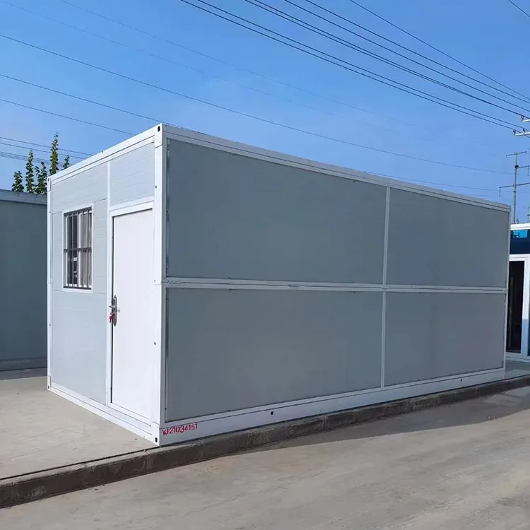 Ready to Ship Anti-Seismic Mobile Prefabricated Home Stackable Hurricane Proof Prefab Folding Container House in Turkey
