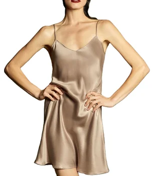 Best Popular 100% Silk Skirt Pajamas for Women silk nightgown