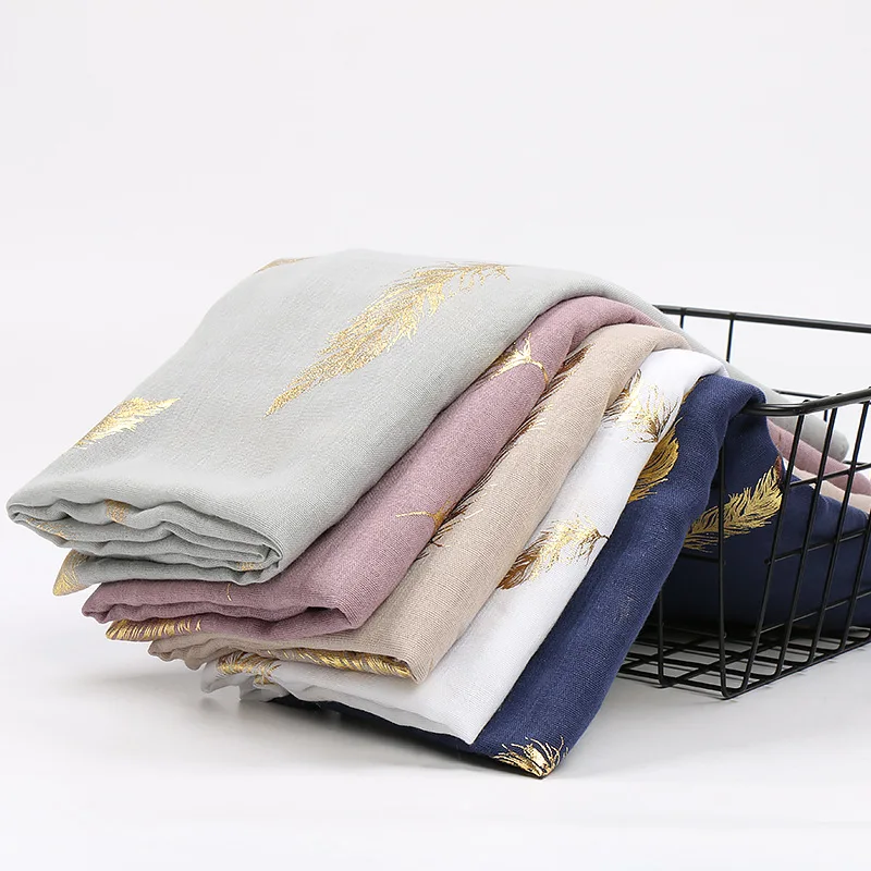 Модный хлопковый хиджаб на заказ новинка 2020 модные хиджабы шарфы мусульманский головной шарф с фольгированным золотым принтом для