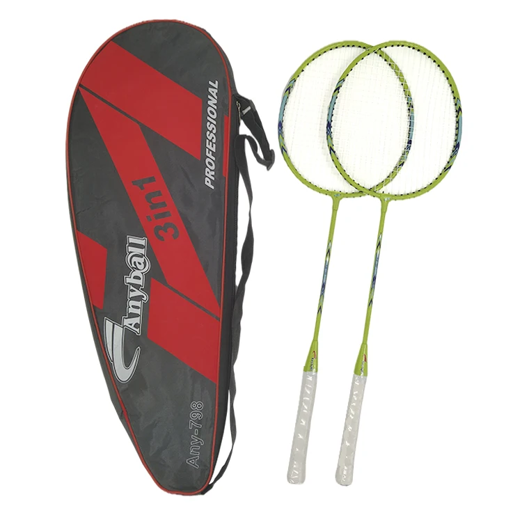 Training used badminton racket aluminum training tennis protect badminton racket