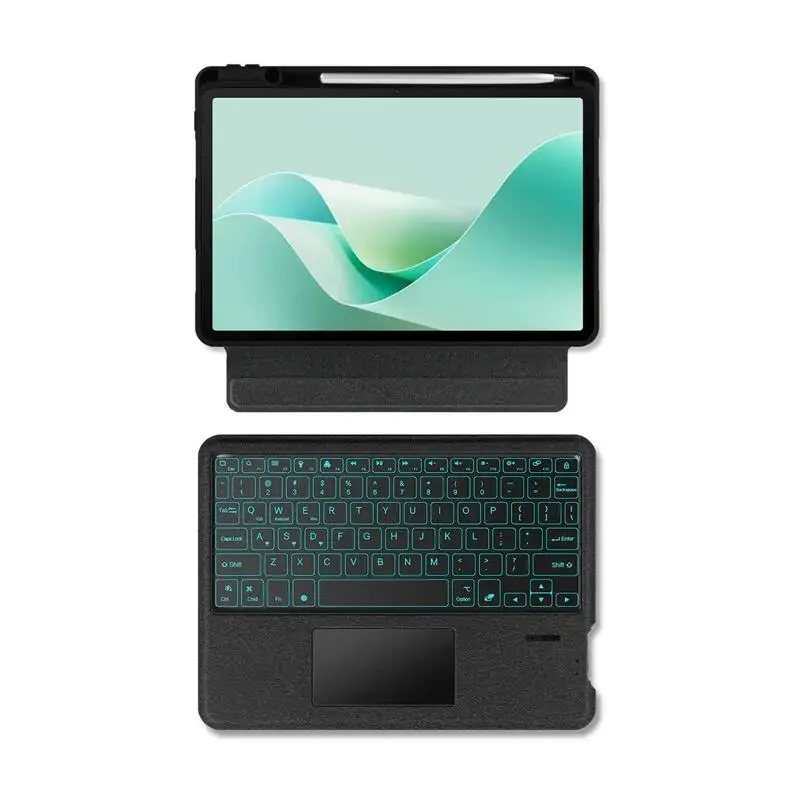New USB Magnetic Backlit Touchpad Keyboard Case for Huawei MatePad