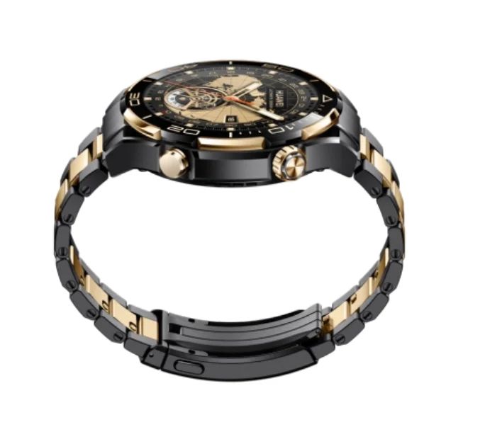 HUAWEI WATCH ULTIMATE DESIGN Gold Smartwatch - 1.5 Inches