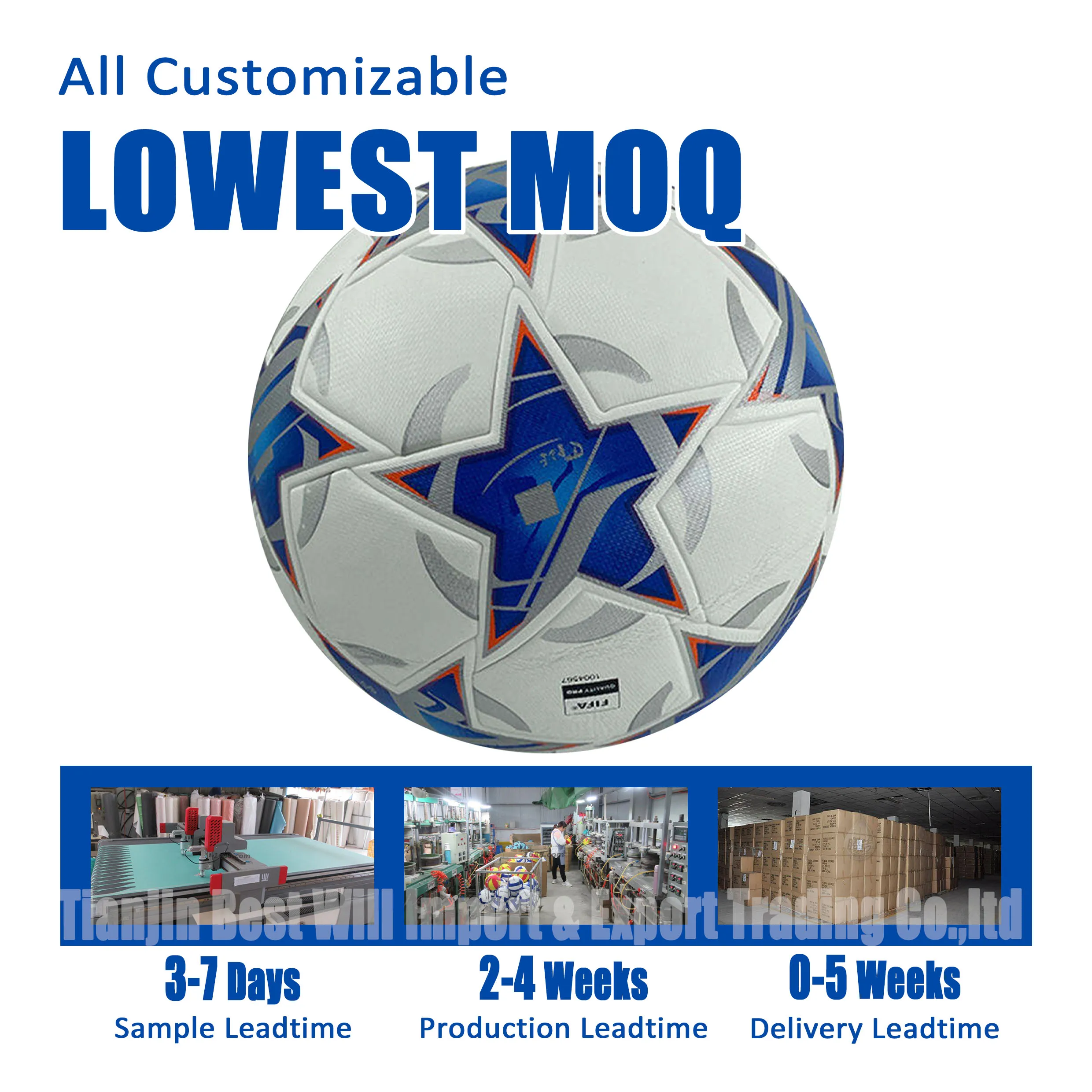 High Quality PU Seamless Size 5 Football Indoor Outdoor Training and Match Ball aperçu 3