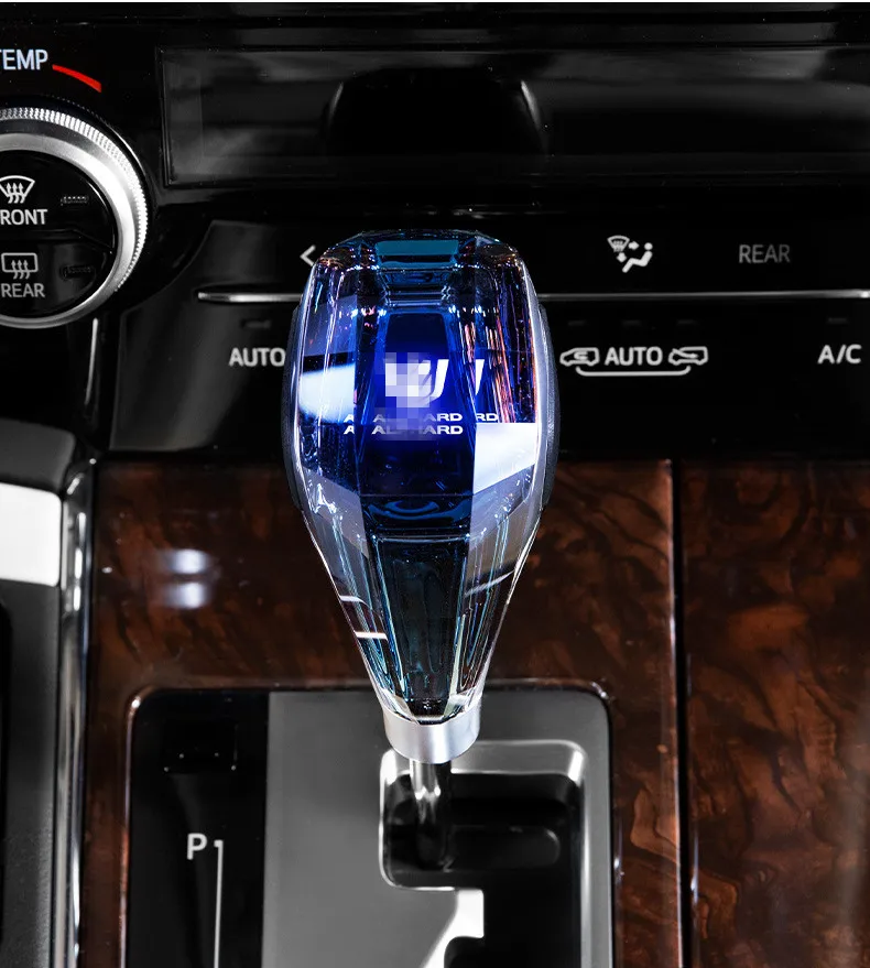 Auto Interior Accessories Crystal Touch Luminous Pommeau De Levier De