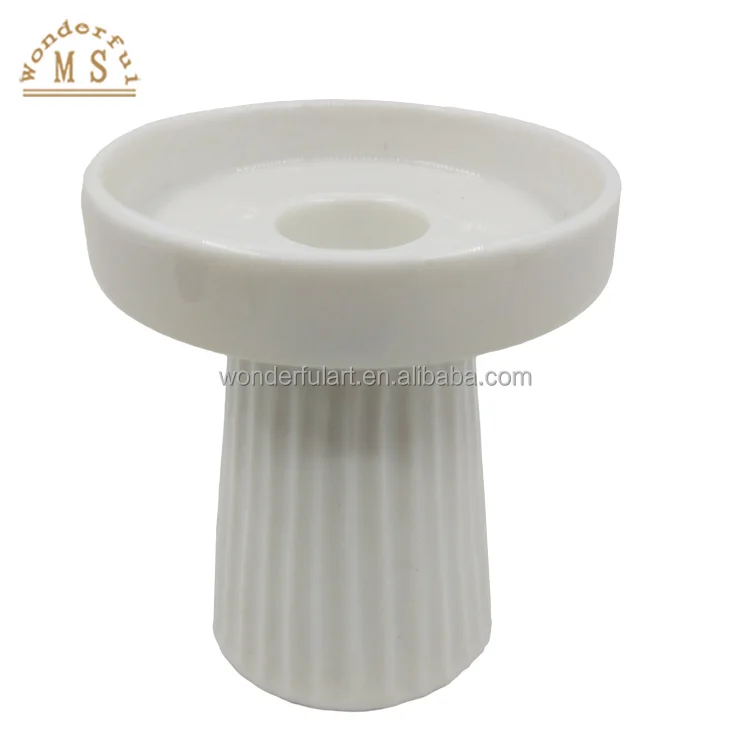 Candle holder handmade relief texture design oIncluding 2pcs of candle holder compartment heavy enough so it does not tip over