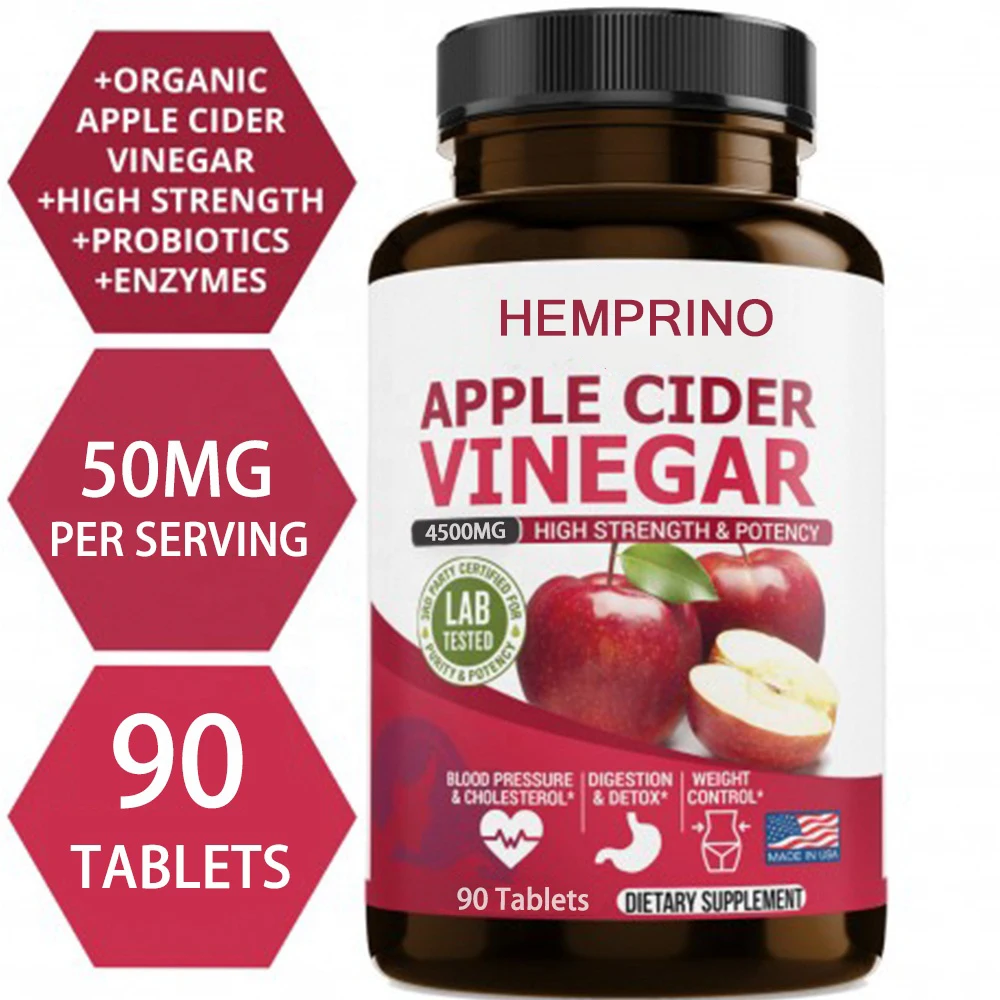 Private Labels Weight Loss Slimming Vegan Supplements Natural Apple Cider Vinegar Tablets
