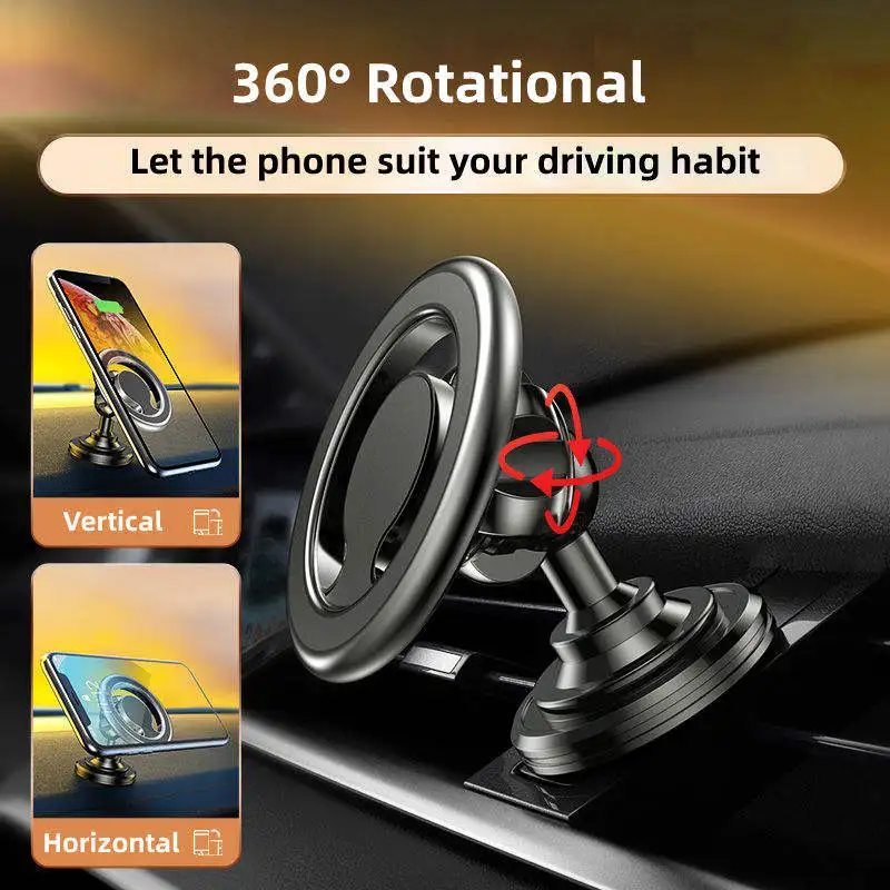Universal Cell Phone Sticker Mini Magnetic Phone Car Holder for Mobile Phone