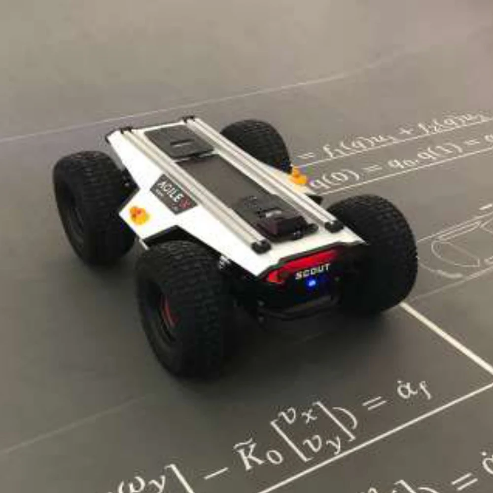Unmanned Ground Vehicle Used For Surveillance Inspection With Independent Suspension