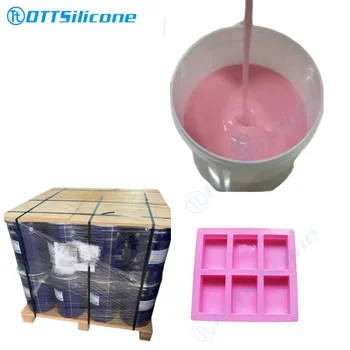 1:1/10:1 Soft Liquid Silicone rubber for making mold RTV-2 silicone rubber