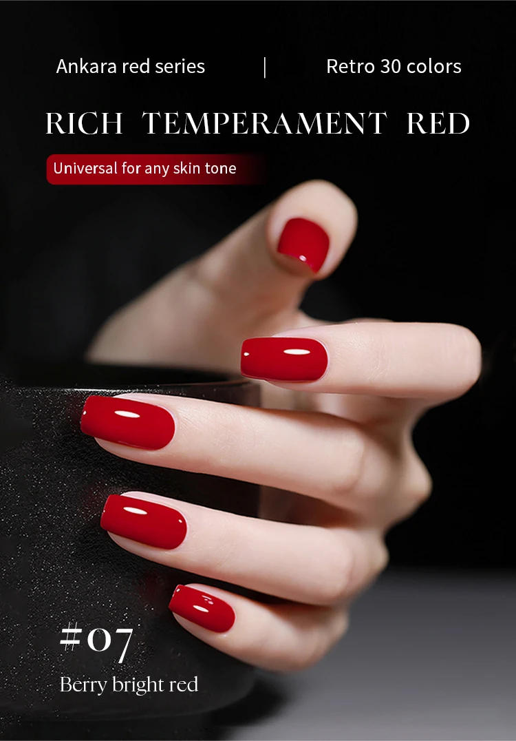 product vinimay rose red gel polish set 30 colors professional nail gel polishes ready to ship quick drying gel polish collection-12