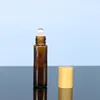 Brown-colored ball-shaped bottle